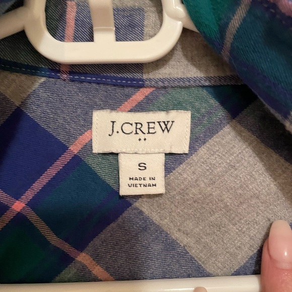 J Crew flannel button down - Picture 2 of 2